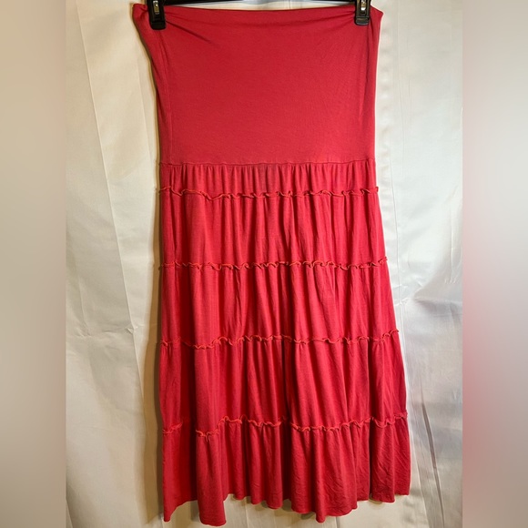INC skirt/maxi. Size XL. Coral color. - Picture 2 of 3